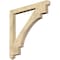 Ekena Millwork Merced Arts & Crafts Rough Sawn Bracket, Douglas Fir, 4"W x 46"D x 46"H BKT04X46X46MRC03RDF - alternate 1